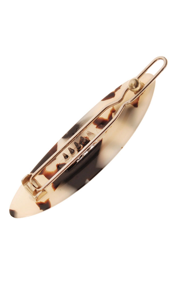 Mini Oblong Tige Boule Barrette - Classic