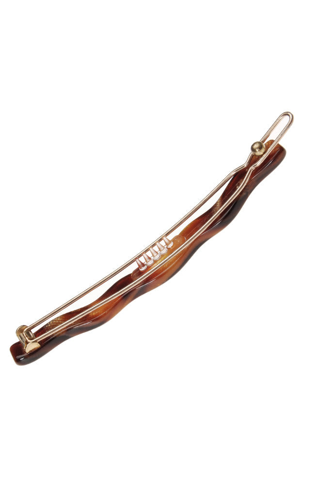 Wavy Tige Boule Barrette - Classic