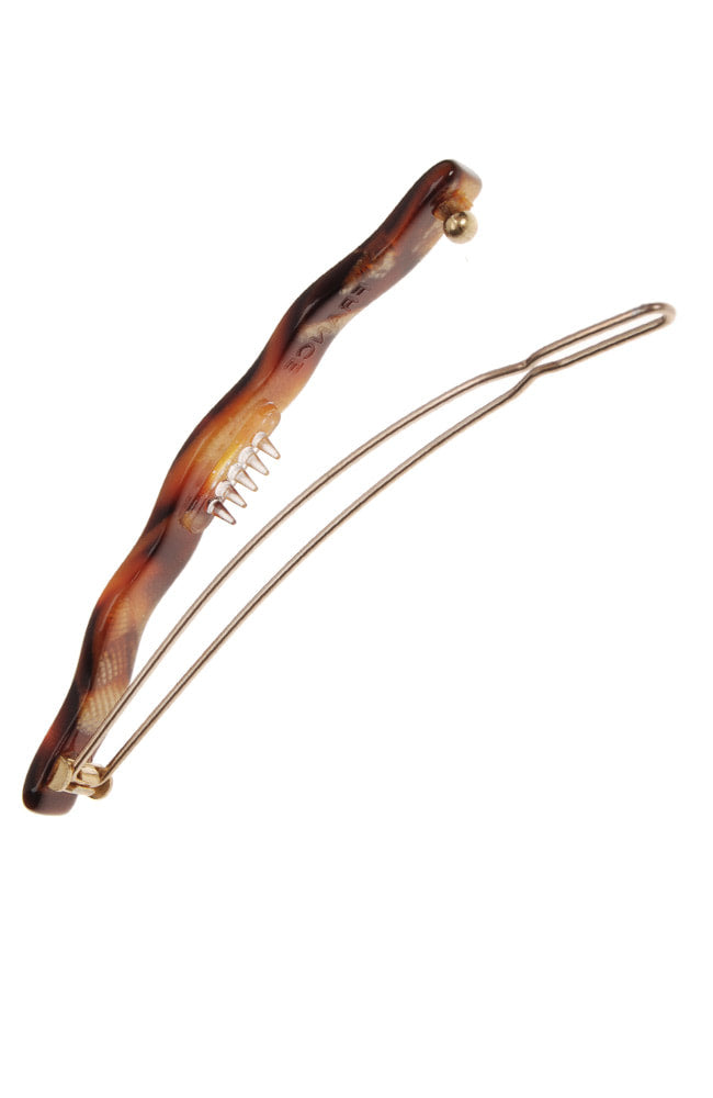 Wavy Tige Boule Barrette - Classic