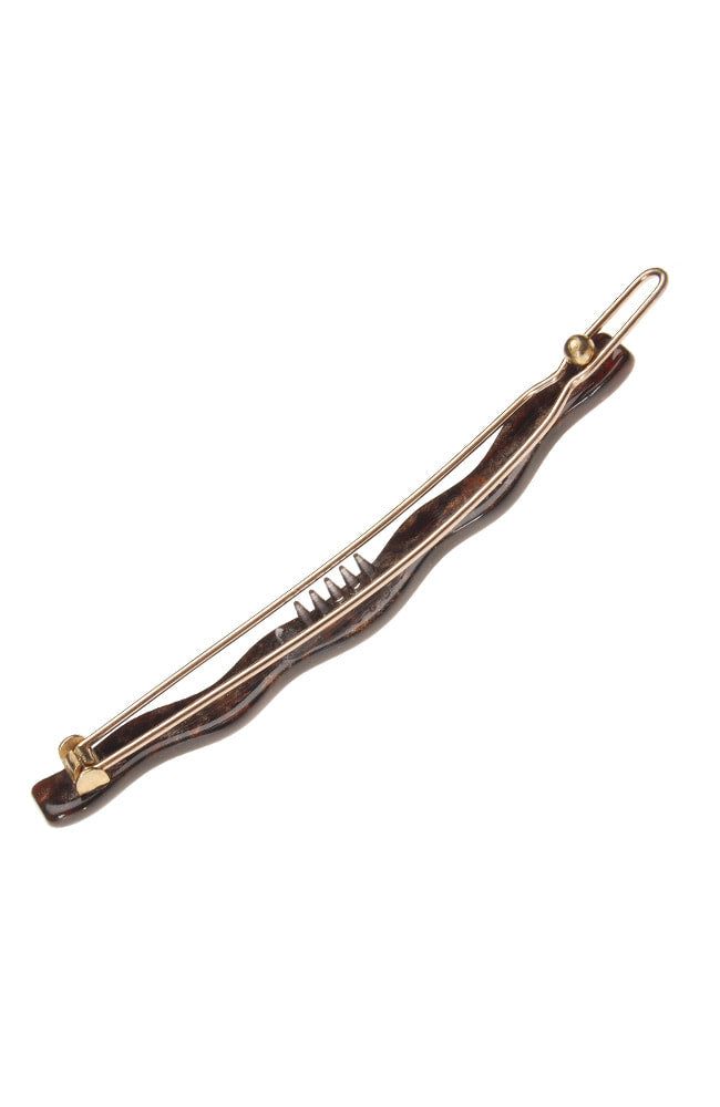 Wavy Tige Boule Barrette - Classic
