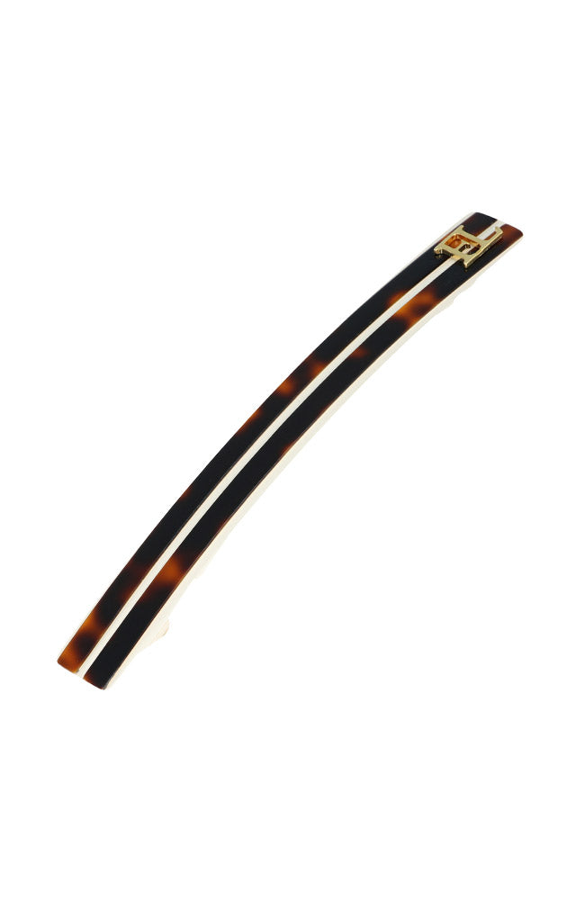 Stripe Skinny Barrette