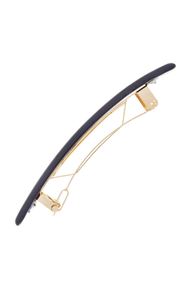 Small Luxury Rectangle Barrette - Classic