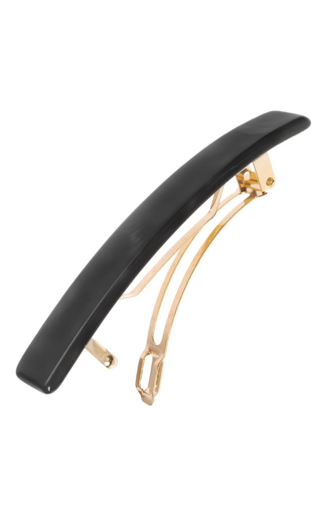 Small Luxury Rectangle Barrette - Nacro Neutrals