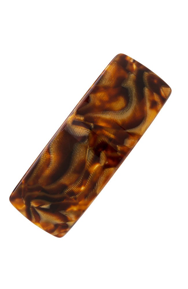 Rectangle Volume Barrette - French Classic