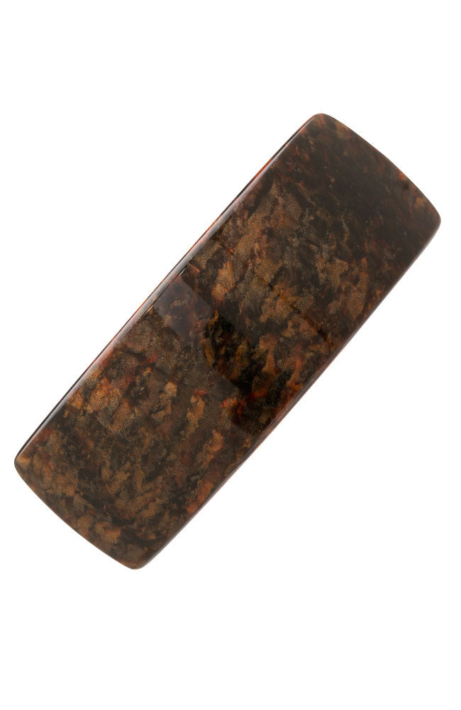 Rectangle Volume Barrette - French Classic