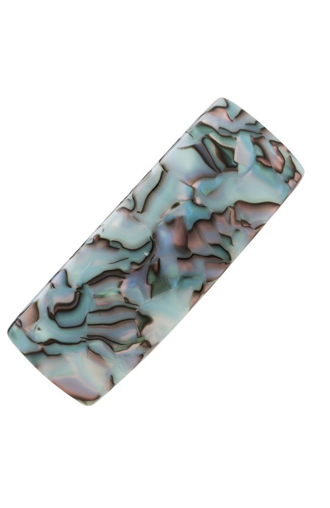 Rectangle Volume Barrette - French Classic
