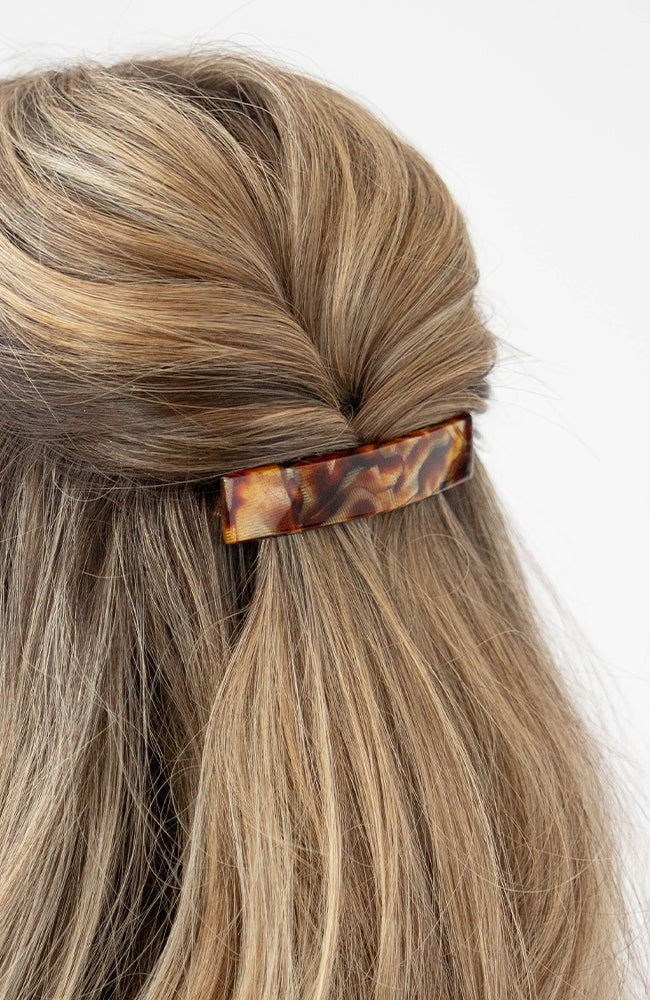Classic Rectangle Barrette - French Classic