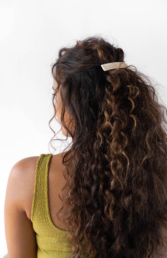 Classic Rectangle Barrette - French Classic