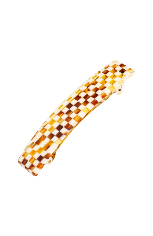 Classic Rectangle Barrette - French Classic