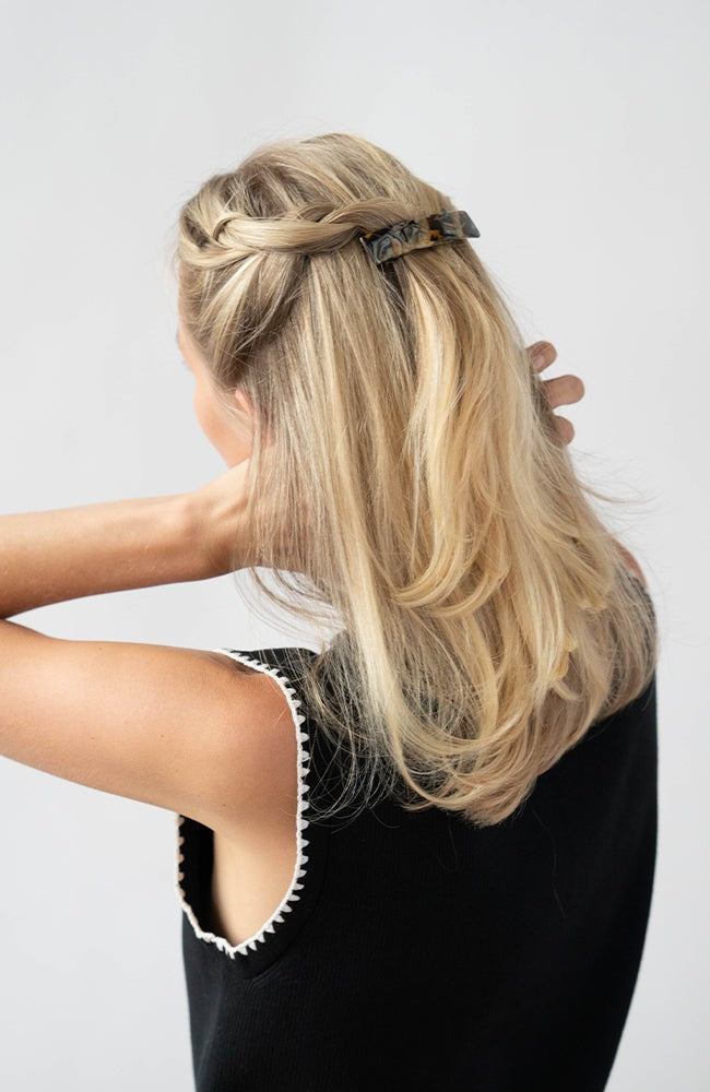 Classic Rectangle Barrette - French Classic