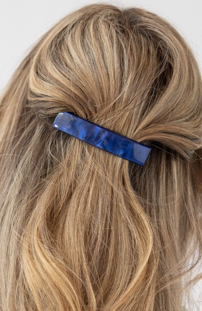 Classic Rectangle Barrette - French Classic