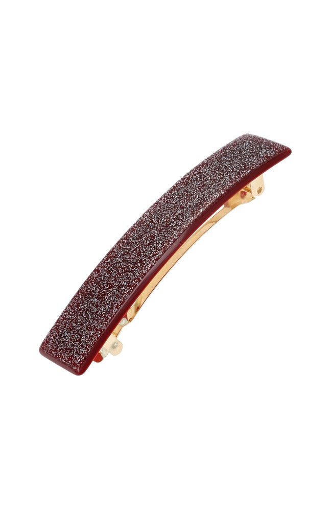 Classic Rectangle Barrette - Shimmer