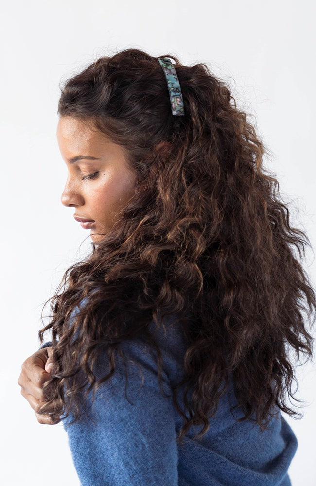 Classic Rectangle Barrette - French Classic