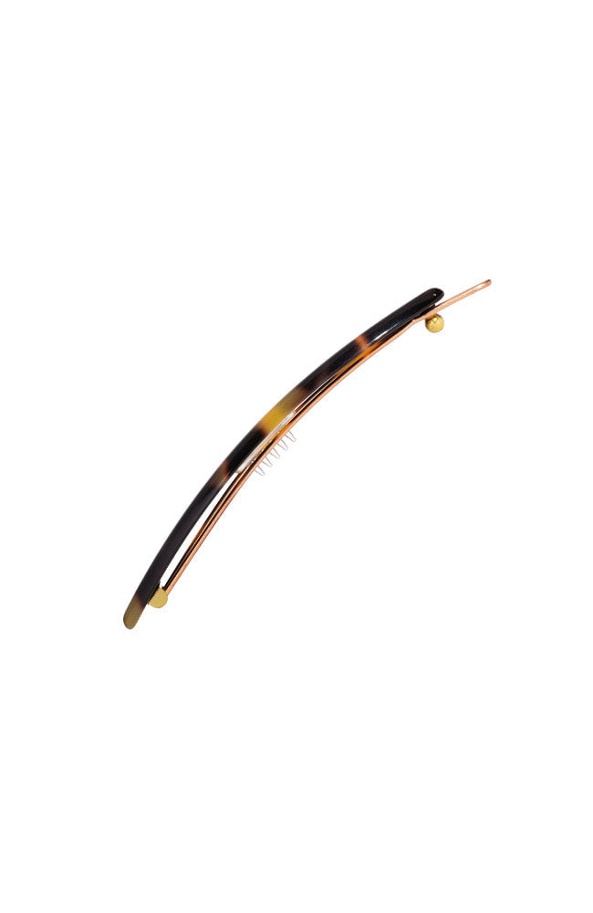 Oblong Tige Boule Barrette - Classic