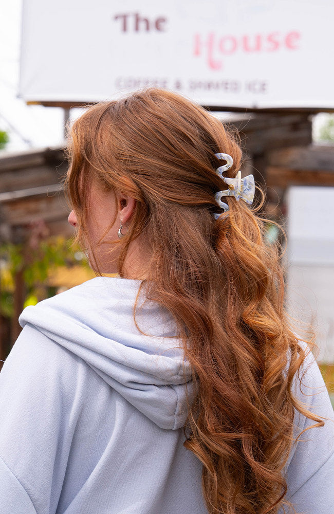 Wavy Claw Clip - Summer
