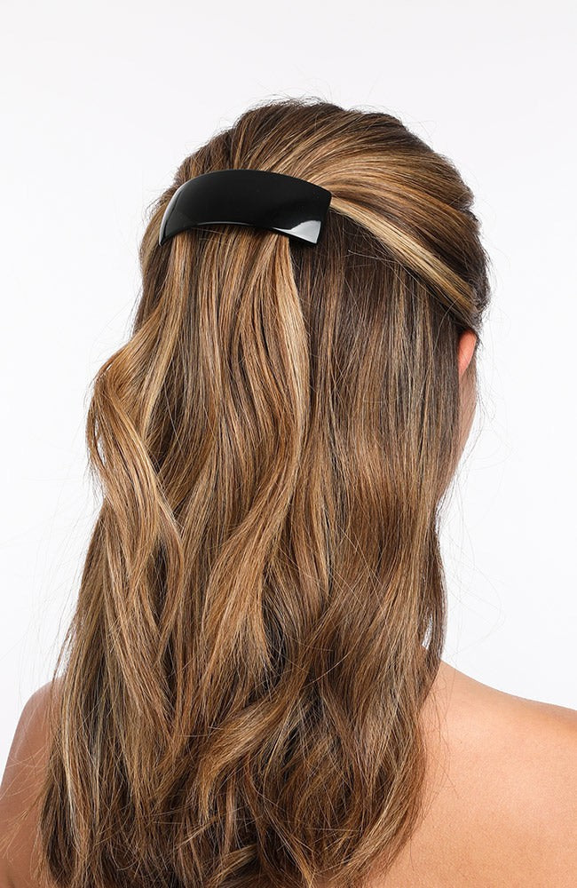 Rectangle Volume Barrette - French Classic