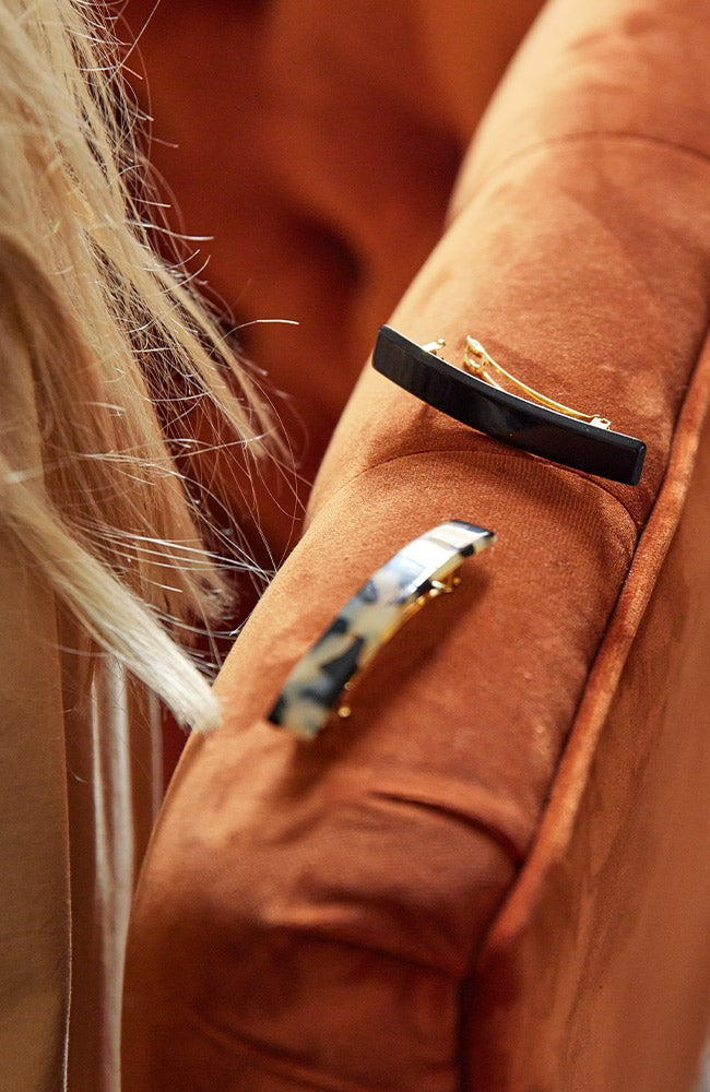 Classic Rectangle Barrette - French Classic