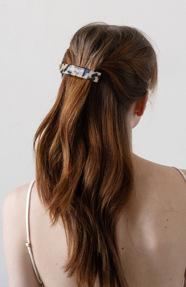 Classic Rectangle Barrette - French Classic