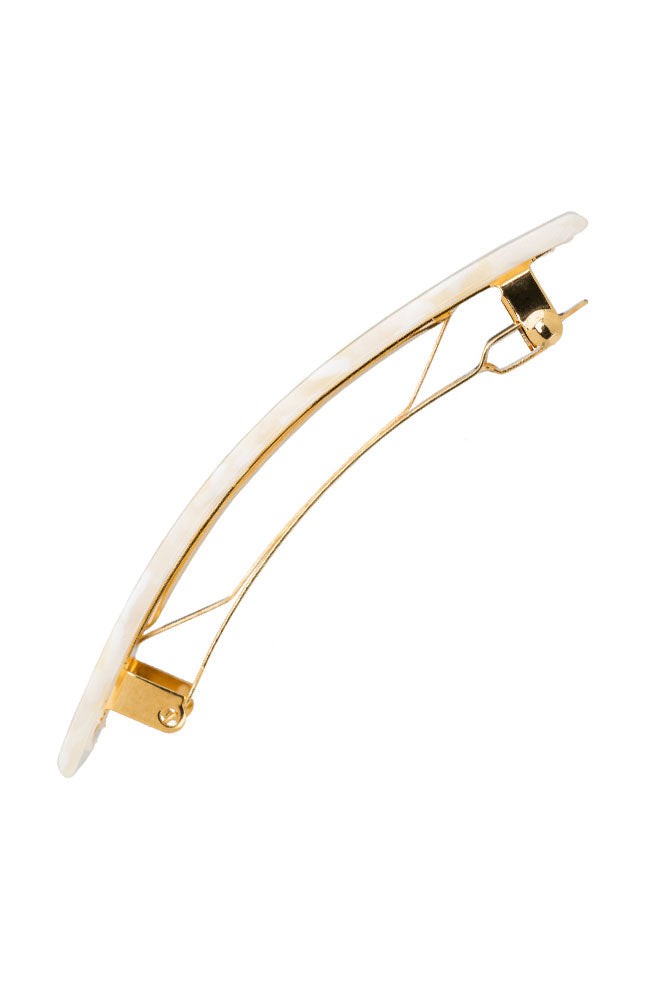 Classic Rectangle Barrette - Pavlova