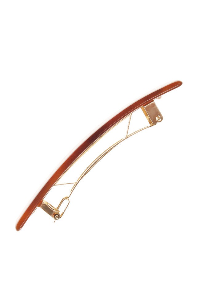 Small Luxury Rectangle Barrette - Classic