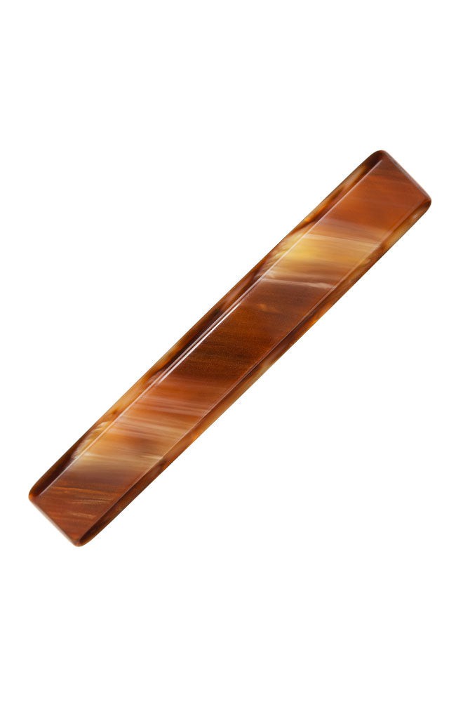 Small Luxury Rectangle Barrette - Classic