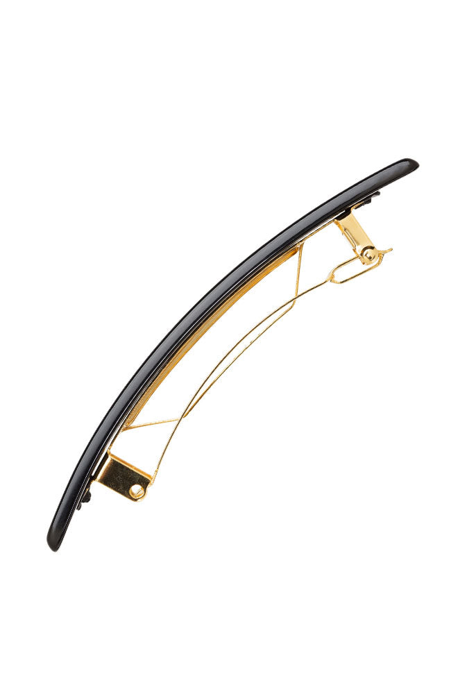 Small Luxury Rectangle Barrette - Classic