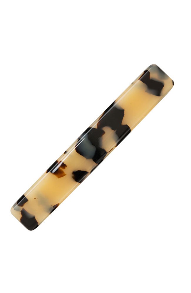 Small Luxury Rectangle Barrette - Classic