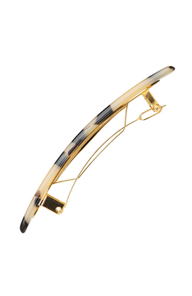 Small Luxury Rectangle Barrette - Classic