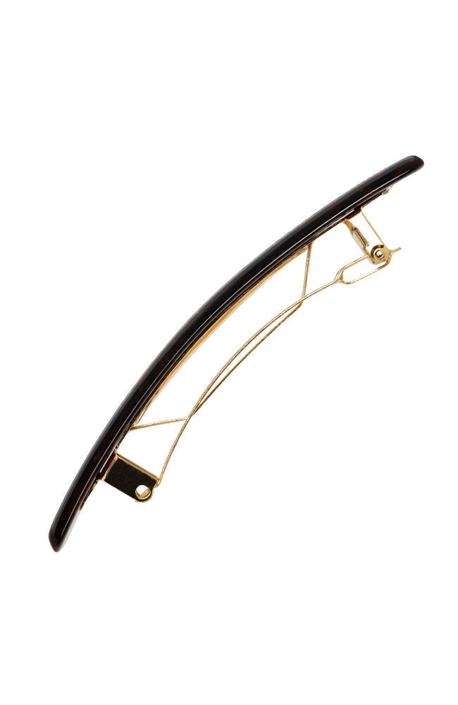 Small Luxury Rectangle Barrette - Classic
