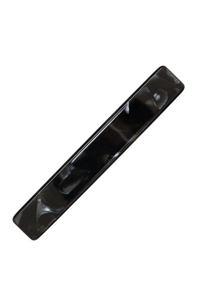 Small Luxury Rectangle Barrette - Classic