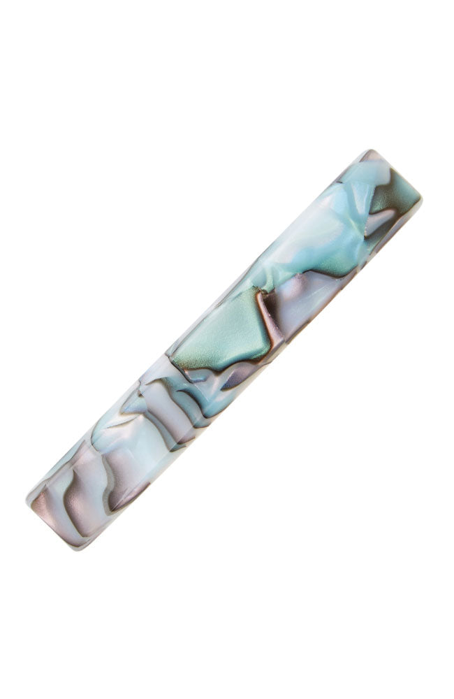 Small Luxury Rectangle Barrette - Classic
