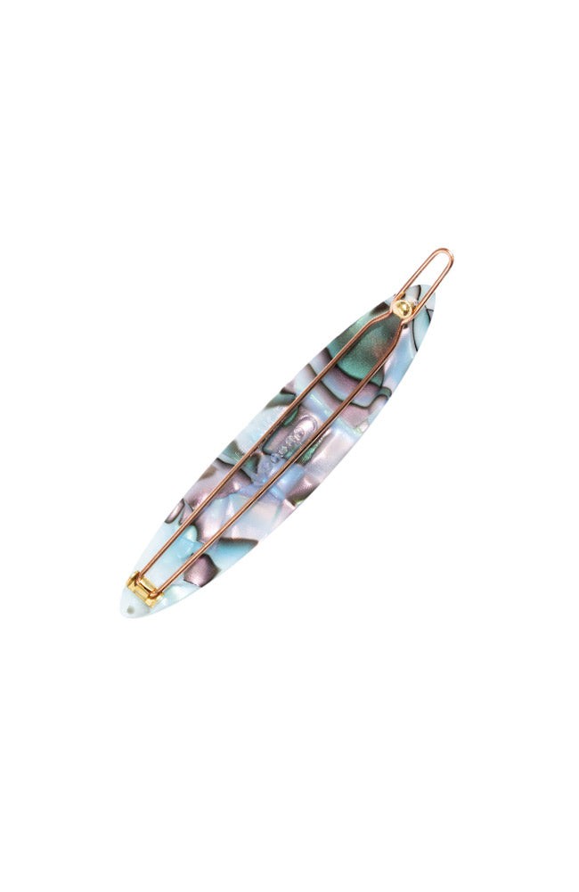 Oblong Tige Boule Barrette - Classic