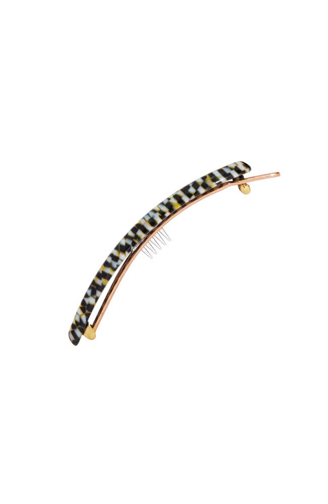 Oblong Tige Boule Barrette - Classic