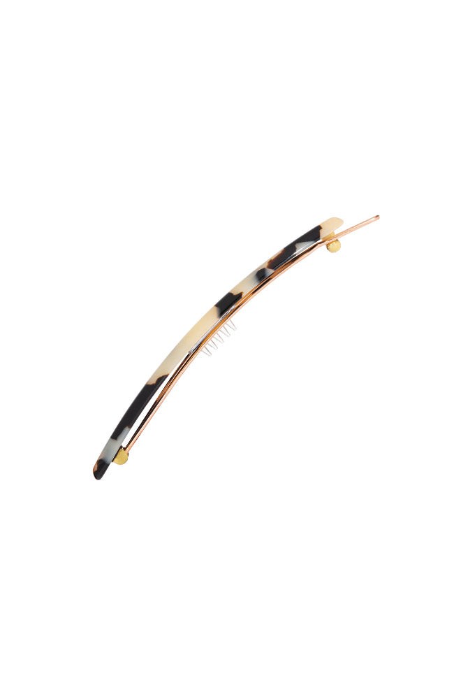 Oblong Tige Boule Barrette - Classic