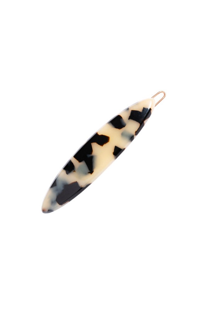 Oblong Tige Boule Barrette - Classic