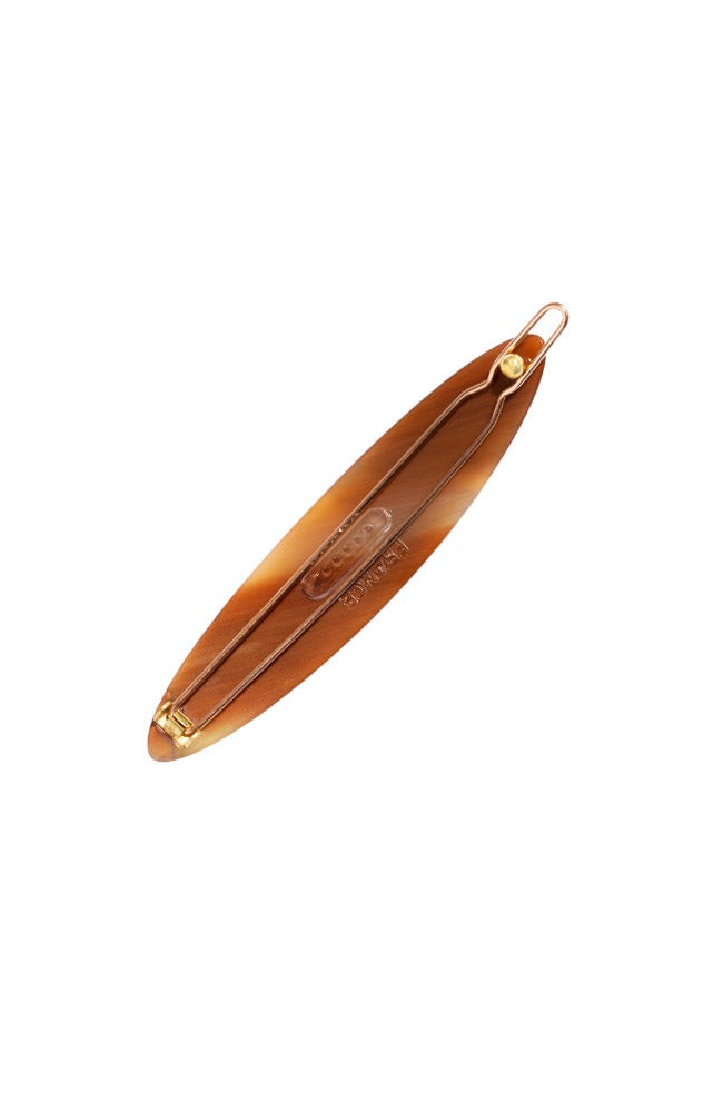 Oblong Tige Boule Barrette - Classic