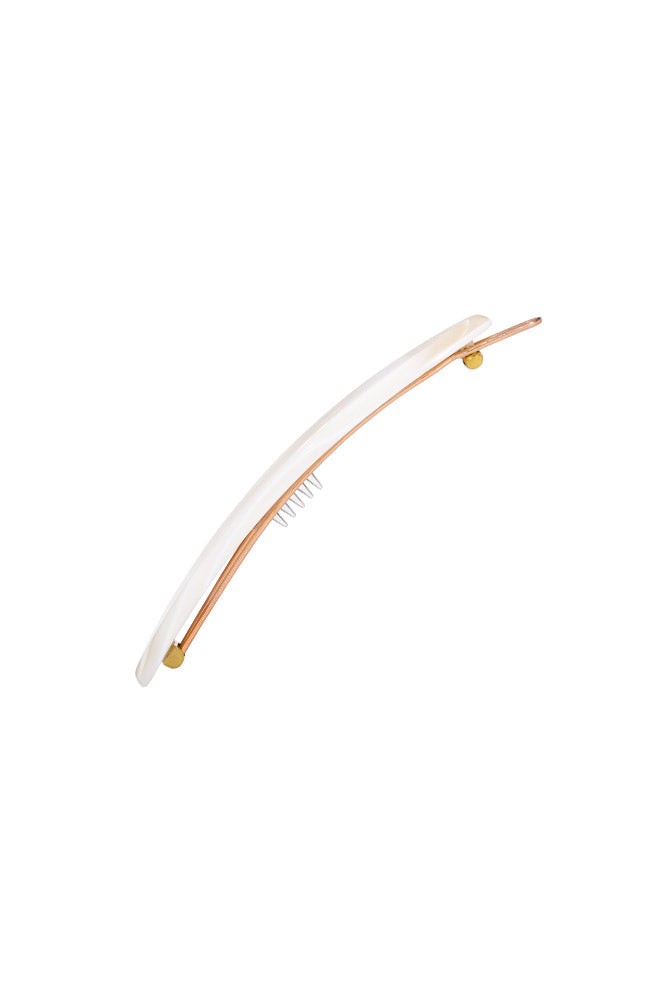 Oblong Tige Boule Barrette - Classic