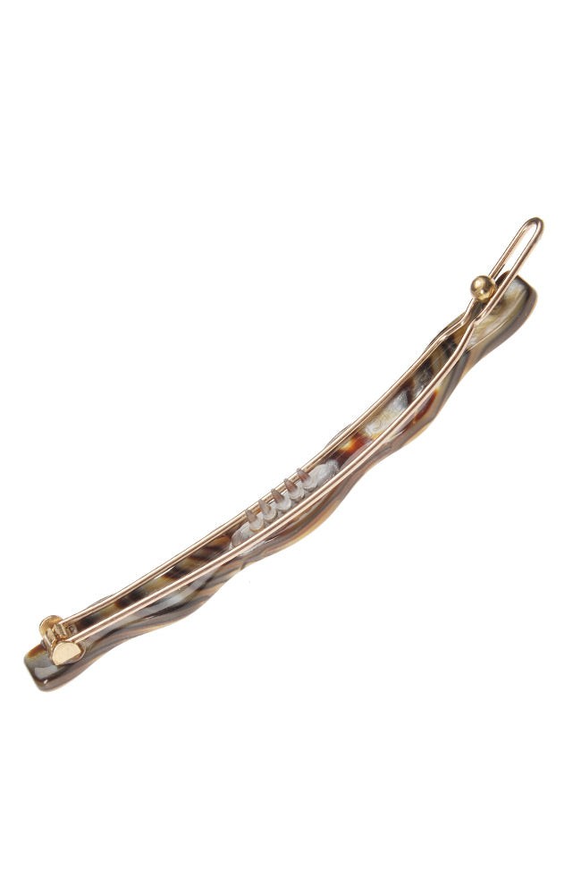 Wavy Tige Boule Barrette - Classic