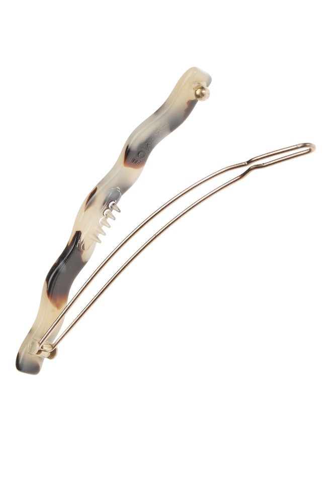 Wavy Tige Boule Barrette - Classic