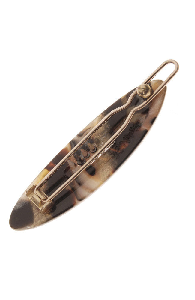 Mini Oblong Tige Boule Barrette - Classic