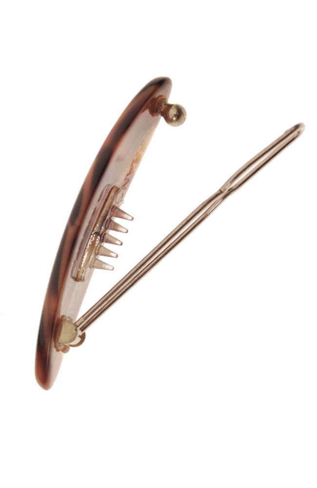 Mini Oblong Tige Boule Barrette - Classic