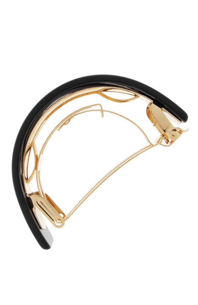 Skinny Rectangle Ponytail Barrette - Classic