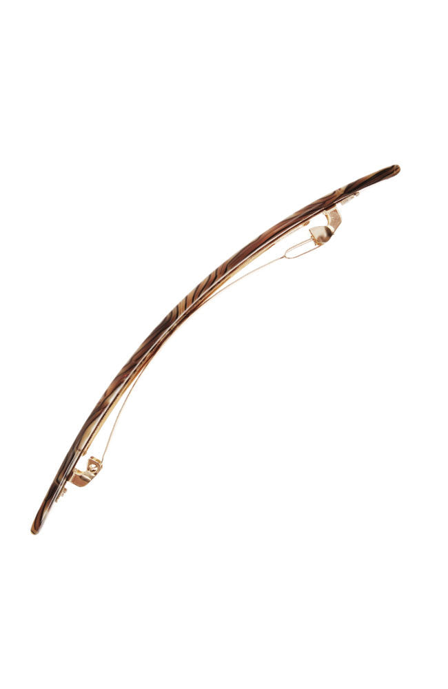 Oblong Long and Skinny Barrette - Classic