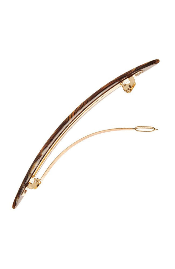 Oblong Long and Skinny Barrette - Classic