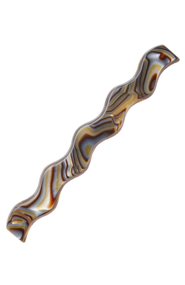 Wavy Long and Skinny Barrette - Classic