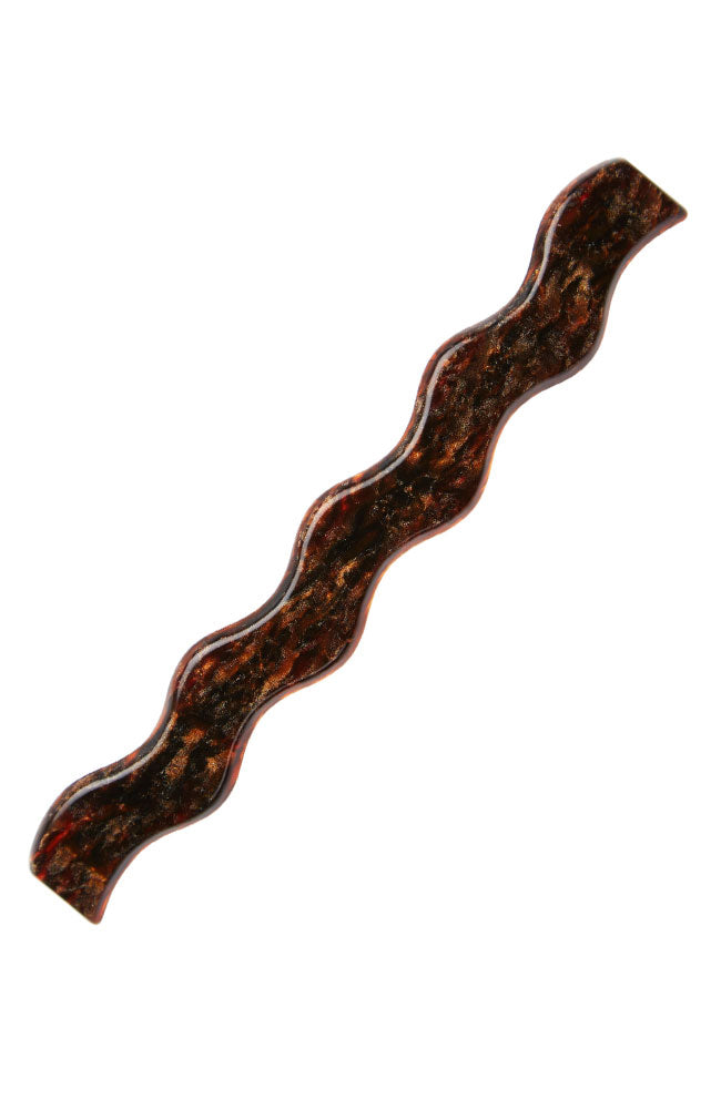 Wavy Long and Skinny Barrette - Classic