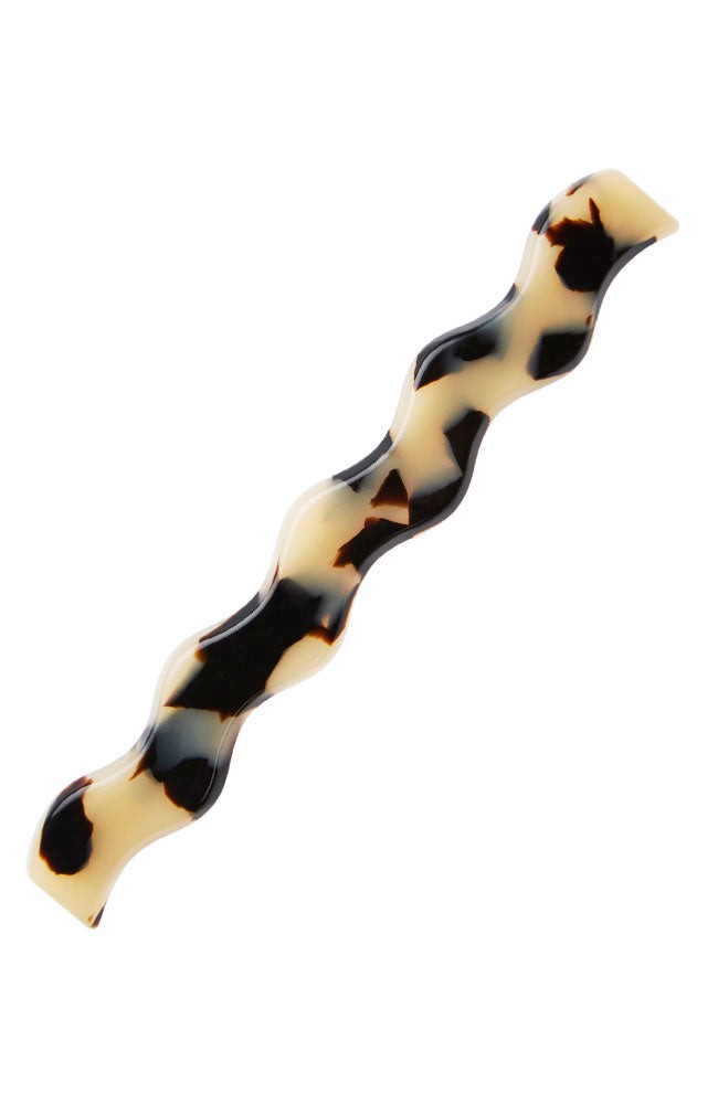 Wavy Long and Skinny Barrette - Classic