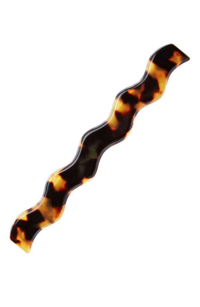 Wavy Long and Skinny Barrette - Classic