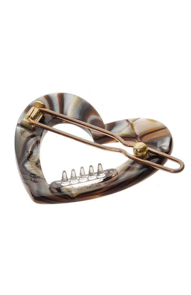 Mini Heart Tige Boule Barrette - Classic