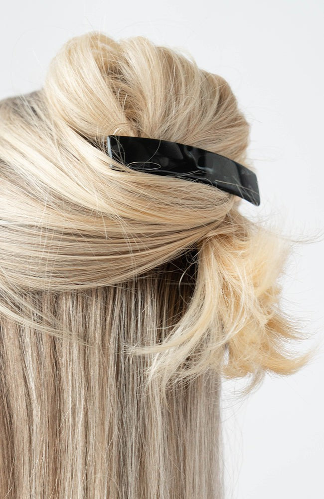 Classic Rectangle Barrette - French Classic